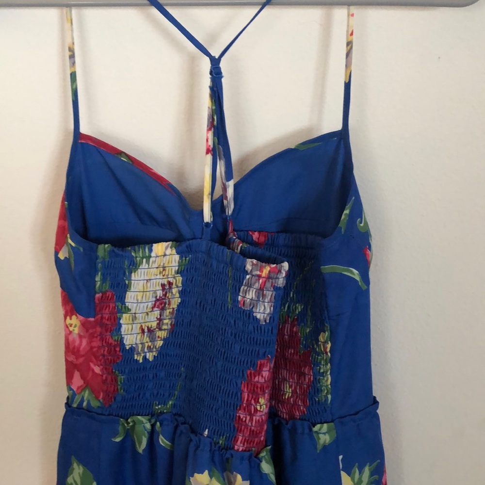 AE blue floral dress - Picture 6 of 9